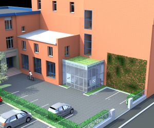 Etude pour le réaménagement des accès et des circulations d’un bâtiment à usage de bureaux